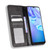 TCL 30 SE / 30 E / 306 / Sharp Aquos V6 Magnetic Buckle Retro Texture Leather Phone Case - Black