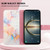 TCL 30 V 5G T781S/30 XE 5G PT003 Marble Pattern Flip Leather Phone Case - Galaxy Marble White LS004
