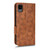 TCL 30 Z T602DL Symmetrical Triangle Leather Phone Case - Brown