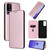 TCL 40 R 5G Carbon Fiber Texture Flip Leather Phone Case - Pink
