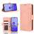 TCL 40 R 5G Skin Feel Calf Texture Card Slots Leather Phone Case - Pink