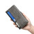 TCL 40 SE Contrast Color Side Buckle Leather Phone Case - Black + Grey