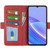 TCL 40 SE Dual-side Magnetic Buckle Leather Phone Case - Red