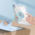 2 in 1 Acrylic Split Rotating Leather Tablet Case iPad 10th Gen 10.9 2022 - Ice Blue