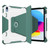 360 Degree Rotating Armored Smart Tablet Leather Case iPad 10th Gen 10.9 2022 - Green