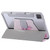 iPad 10.2 2021 / 2020 / 10.5 Split Drawer Rotation Painted Leather Smart Tablet Case - Love Heart
