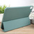 iPad 10.9 2022 / Air 5 / Air 4 GEBEI 3-folding Holder Shockproof Flip Leather Tablet Case - Dark Green