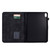 iPad 10.9 2022 Fortune Tree Pressure Flower PU Tablet Case with Wake-up / Sleep Function - Black