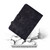 iPad 10.9 2022 Fortune Tree Pressure Flower PU Tablet Case with Wake-up / Sleep Function - Black