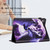 iPad 10.9 2022 Sewing Litchi Texture Smart Leather Tablet Case - Wolf