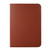 iPad 10th Gen 10.9 2022 360 Degree Rotation Litchi Texture Flip Leather Tablet Case with Holder  - Brown