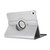 iPad 10th Gen 10.9 2022 360 Degree Rotation Litchi Texture Flip Leather Tablet Case with Holder  - Silver