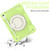 iPad 10th Gen 10.9 2022 360 Rotation PC+Silicone Tablet Case - Matcha Green