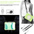 iPad 10th Gen 10.9 2022 360 Rotation PC+Silicone Tablet Case - Matcha Green