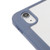 iPad 10th Gen 10.9 2022 3-Fold 360 Rotation Acrylic Leather Smart Tablet Case - Lavender Purple Grey
