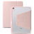 iPad 10th Gen 10.9 2022 3-Fold 360 Rotation Acrylic Leather Smart Tablet Case - Pink