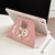 iPad 10th Gen 10.9 2022 3-Fold 360 Rotation Painted Leather Smart Tablet Case - Guitar Cat