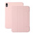 iPad 10th Gen 10.9 2022 3-fold Magnetic Buckle Leather Smart Tablet Case - Pink