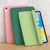iPad 10th Gen 10.9 2022 3-fold TPU Leather Smart Tablet Case - Dark Green
