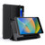 iPad 10th Gen 10.9 2022 3-folding Acrylic Smart Leather Tablet Case - Black