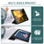 iPad 10th Gen 10.9 2022 3-folding Acrylic Smart Leather Tablet Case - Black