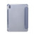 iPad 10th Gen 10.9 2022 3-folding Electric Pressed Skin Texture Leather Tablet Case - Baby Blue