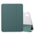 iPad 10th Gen 10.9 2022 3-folding Electric Pressed Skin Texture Leather Tablet Case - Deep Green