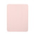 iPad 10th Gen 10.9 2022 3-folding Electric Pressed Skin Texture Leather Tablet Case - Light Pink