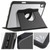 iPad 10th Gen 10.9 2022 Acrylic 360 Degree Rotation Holder Tablet Leather Case - Black