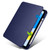 iPad 10th Gen 10.9 2022 Acrylic 360 Degree Rotation Holder Tablet Leather Case - Dark Blue