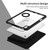 iPad 10th Gen 10.9 2022 Acrylic 360 Rotation Detachable Leather Tablet Case - Black