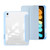 iPad 10th Gen 10.9 2022 Acrylic 3-folding Leather Tablet Case - Light Blue