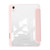 iPad 10th Gen 10.9 2022 Acrylic 3-folding Leather Tablet Case - Pink