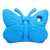 iPad 10th Gen 10.9 2022 Butterfly Bracket Style EVA Children Shockproof Tablet Protective Case - Blue