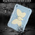 iPad 10th Gen 10.9 2022 Butterfly Kickstand Heavy Duty Hard Rugged Tablet Case - Gream Ice Blue