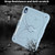 iPad 10th Gen 10.9 2022 Butterfly Kickstand Heavy Duty Hard Rugged Tablet Case - Ice Blue
