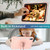 iPad 10th Gen 10.9 2022 Butterfly Kickstand Heavy Duty Hard Rugged Tablet Case - Rose Pink