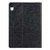 iPad 10th Gen 10.9 2022 Butterfly Love Flower Embossed Leather Smart Tablet Case - Black