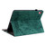 iPad 10th Gen 10.9 2022 Butterfly Rose Embossed Leather Tablet Case - Green