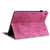 iPad 10th Gen 10.9 2022 Butterfly Rose Embossed Leather Tablet Case - Rose Red