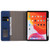 iPad 10th Gen 10.9 2022 Calf Texture Horizontal Flip Leather Tablet Case - Dark Blue