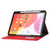 iPad 10th Gen 10.9 2022 Calf Texture Horizontal Flip Leather Tablet Case - Red
