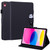 iPad 10th Gen 10.9 2022 Cartoon Buckle Leather Smart Tablet Case - Black