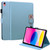 iPad 10th Gen 10.9 2022 Cartoon Buckle Leather Smart Tablet Case - Blue