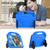 iPad 10th Gen 10.9 2022 Children EVA Shockproof Tablet Case with Thumb Bracket - Blue