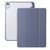 iPad 10th Gen 10.9 2022 Clear Acrylic 3-Fold Leather Tablet Case - Lavender Purple