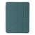 iPad 10th Gen 10.9 2022 Clear Acrylic Deformation Leather Tablet Case - Dark Green