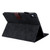 iPad 10th Gen 10.9 2022 Cloth Texture Leather Smart Tablet Case - Black