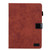 iPad 10th Gen 10.9 2022 Cloth Texture Leather Smart Tablet Case - Brown