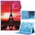 iPad 10th Gen 10.9 2022 Colored Drawing Leather Smart Tablet Case - Evening Tower
